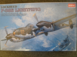 1/48 2144 LOCKHEED P-38E LIGHTNING